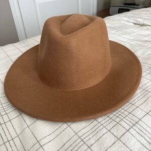Tan Fedora Hat